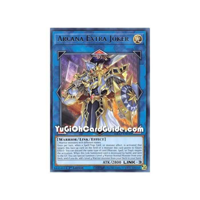 Arcana Extra Joker (Rare) – Kings Court | Carta YUGIOH en México