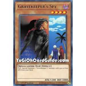 Gravekeeper's Spy (Rare) – Kings Court | Carta YUGIOH en México