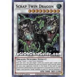 Scrap Twin Dragon (Super Rare) – Kings Court | Carta YUGIOH en México