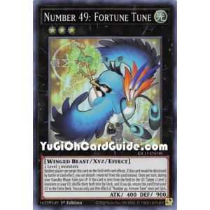 Number 49: Fortune Tune (Super Rare) – Kings Court | Carta YUGIOH en México