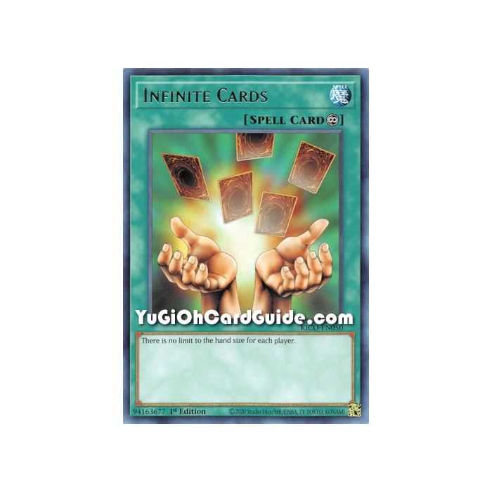 Infinite Cards (Rare) – Kings Court | Carta YUGIOH en México
