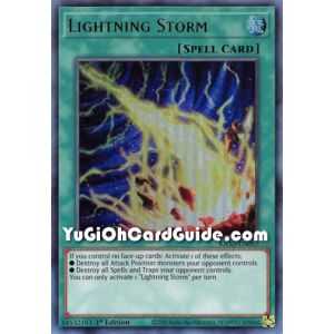 Lightning Storm (Collector's Rare) – Kings Court | Carta YUGIOH en México