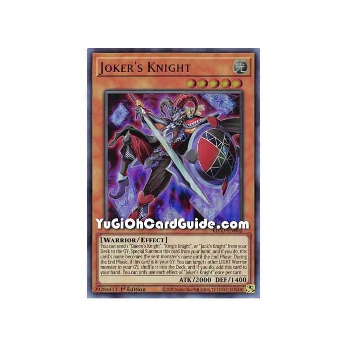 Joker's Knight (Collector's Rare) – Kings Court | Carta YUGIOH en México
