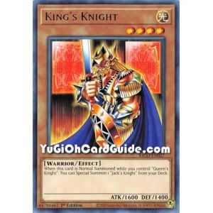 King's Knight (Collector's Rare) – Kings Court | Carta YUGIOH en México
