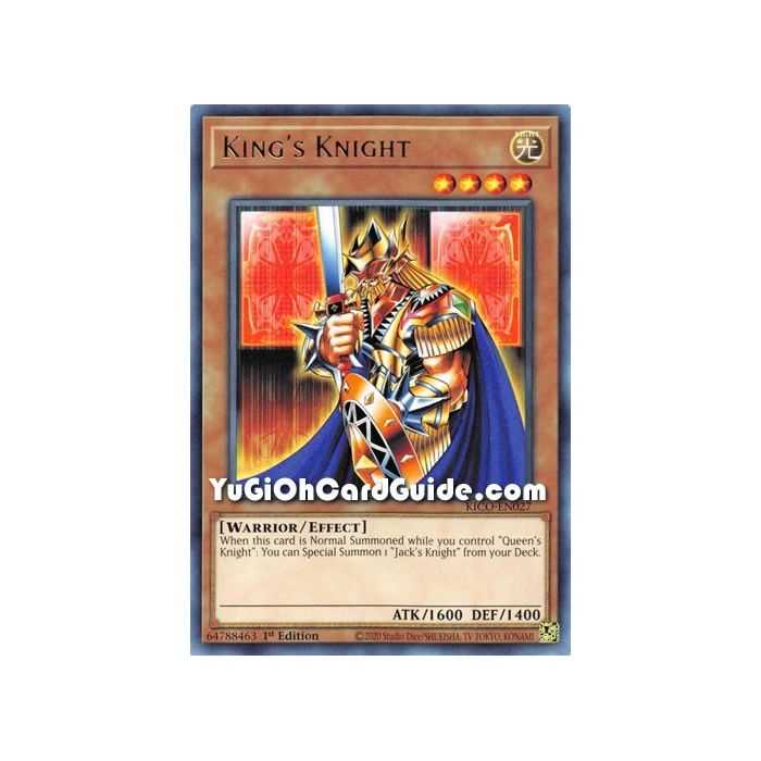 King's Knight (Collector's Rare) – Kings Court | Carta YUGIOH en México