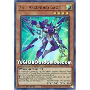 ZS - Ascended Sage (Ultra Rare) – Lightning Overdrive | Carta YUGIOH en México