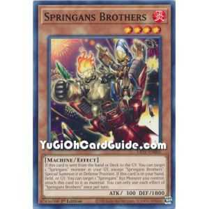Springans Brothers (Common) – Lightning Overdrive | Carta YUGIOH en México
