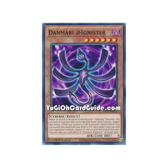 Danmari @Ignister (Common) – Lightning Overdrive | Carta YUGIOH en México