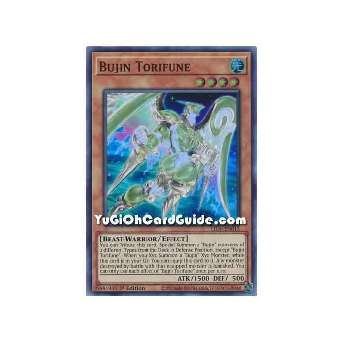 Bujin Torifune (Super Rare) – Lightning Overdrive | Carta YUGIOH en México