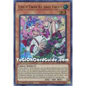 Live*Twin Ki-sikil Frost (Ultra Rare) – Lightning Overdrive | Carta YUGIOH en México