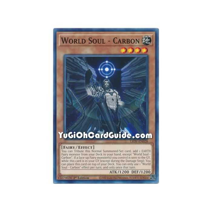 World - Soul Carbon  (Common) – Lightning Overdrive | Carta YUGIOH en México