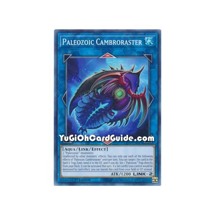 Paleozoic Cambroraster (Common) – Lightning Overdrive | Carta YUGIOH en México