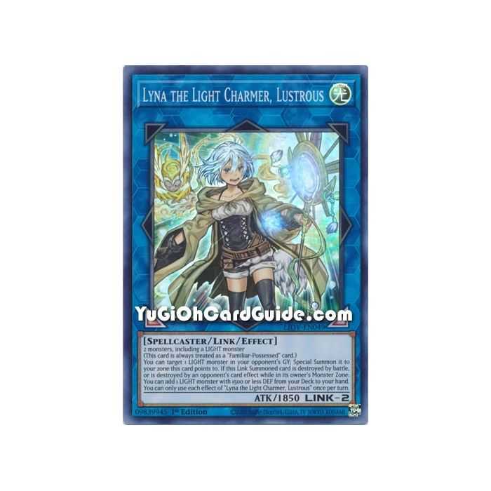 Lyna the Light Charmer, Lustrous (Super Rare) – Lightning Overdrive | Carta YUGIOH en México