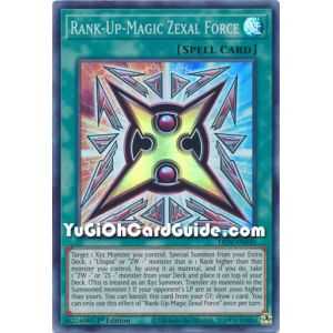 Rank-Up-Magic Zexal Force (Super Rare) – Lightning Overdrive | Carta YUGIOH en México