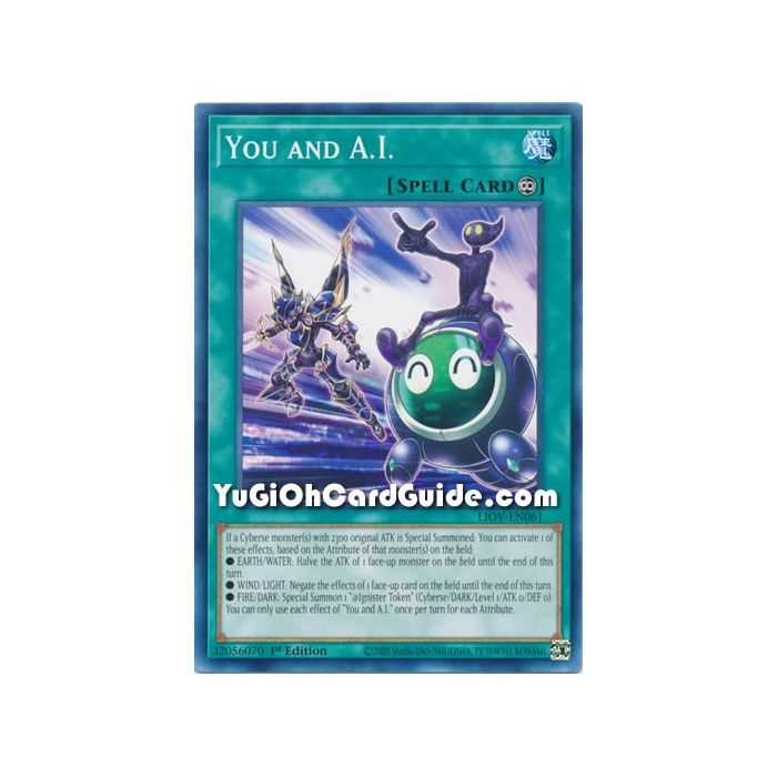 You and A.I.  (Common) – Lightning Overdrive | Carta YUGIOH en México