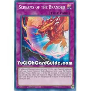 Screams of the Branded (Common) – Lightning Overdrive | Carta YUGIOH en México