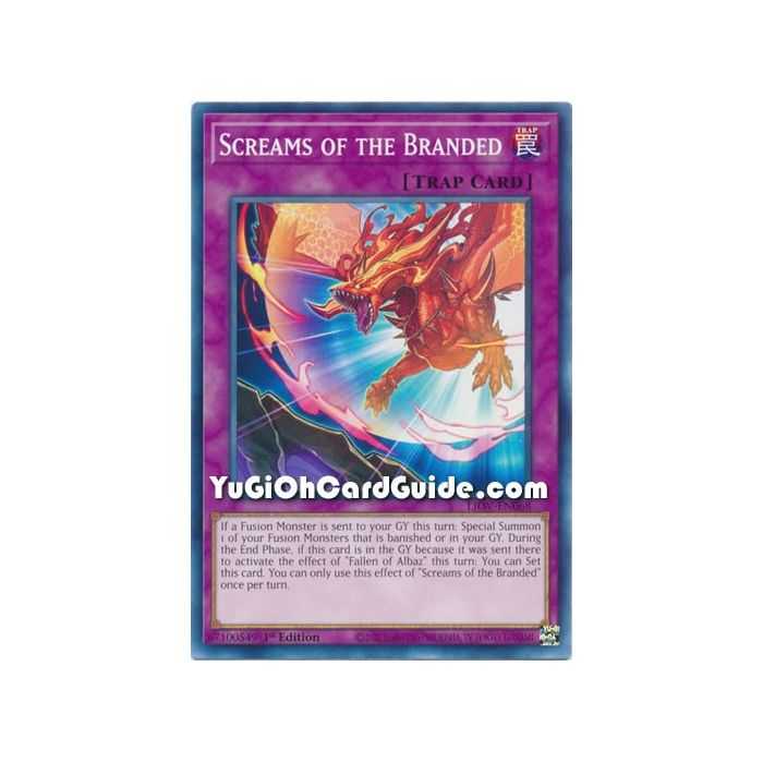 Screams of the Branded (Common) – Lightning Overdrive | Carta YUGIOH en México