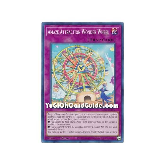 Amaze Attraction Wonder Wheel (Common) – Lightning Overdrive | Carta YUGIOH en México