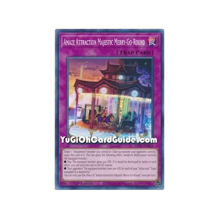 Amaze Attraction Majestic Merry-Go-Round (Common) – Lightning Overdrive | Carta YUGIOH en México