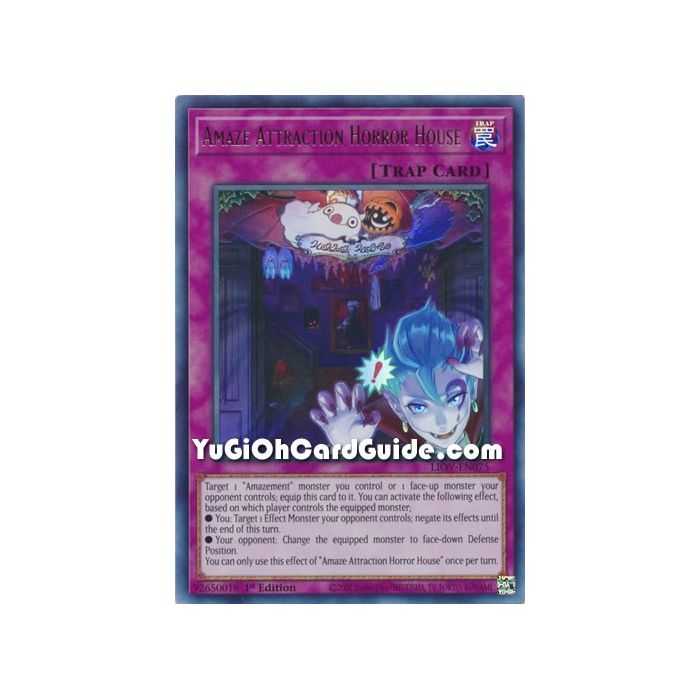 Amaze Attraction Horror House (Ultra Rare) – Lightning Overdrive | Carta YUGIOH en México