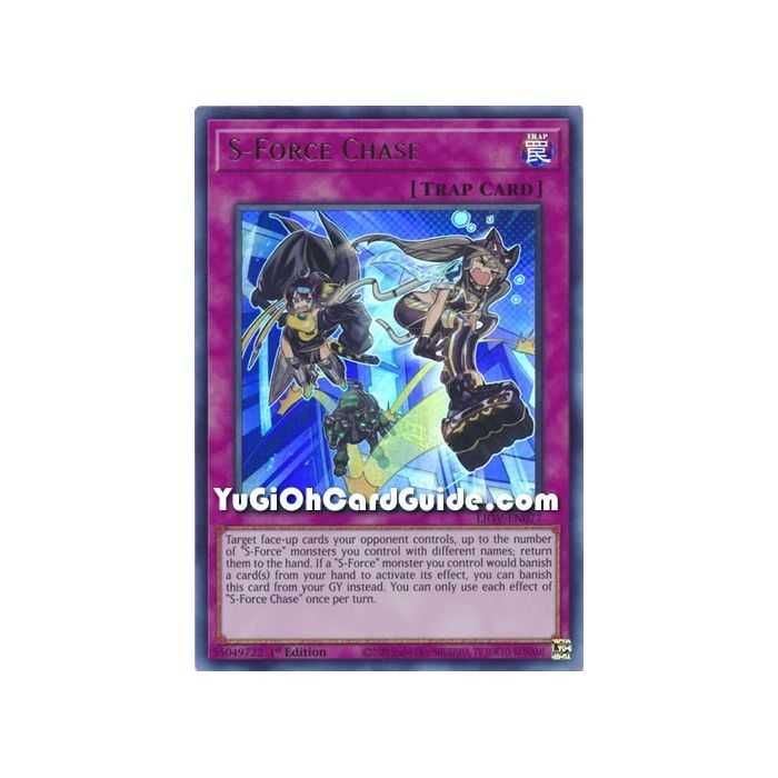 S-Force Chase (Ultra Rare) – Lightning Overdrive | Carta YUGIOH en México