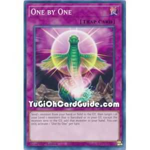 One by One  (Common) – Lightning Overdrive | Carta YUGIOH en México