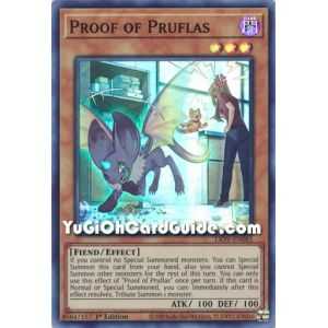 Proof of Pruflas (Super Rare) – Lightning Overdrive | Carta YUGIOH en México