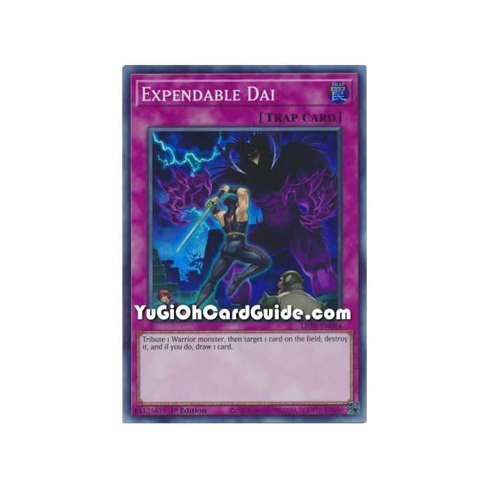 Expendable Dai (Super Rare) – Lightning Overdrive | Carta YUGIOH en México