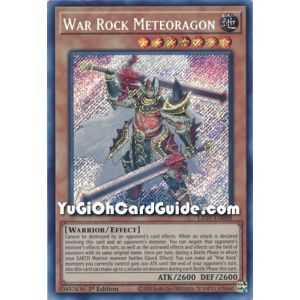 War Rock Meteoragon (Secret Rare) – Lightning Overdrive | Carta YUGIOH en México