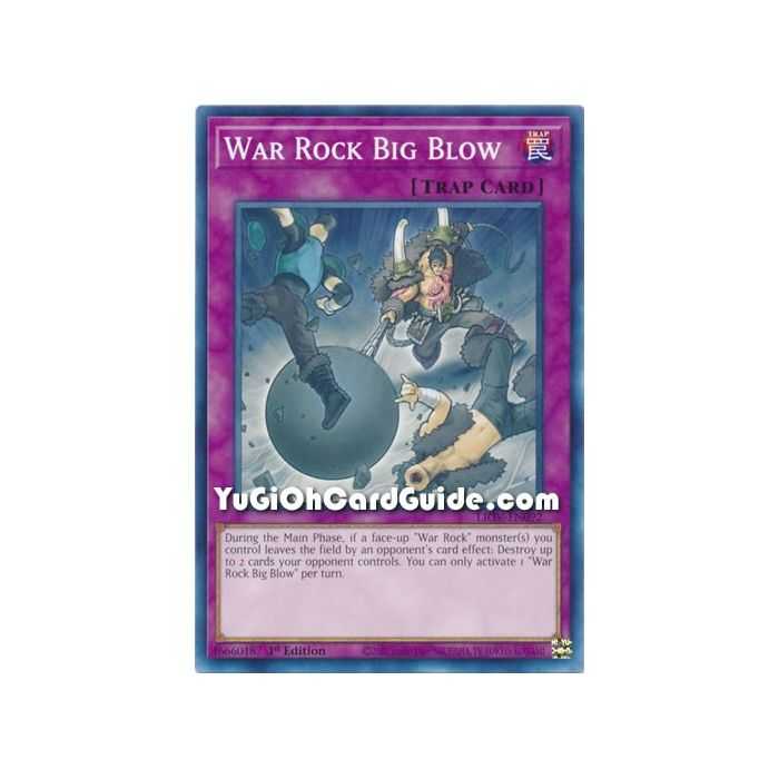 War Rock Big Blow (Common) – Lightning Overdrive | Carta YUGIOH en México