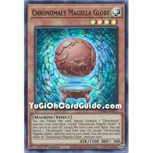 Chronomaly Magella Globe (Super Rare) – Dawn of Majesty | Carta YUGIOH en México