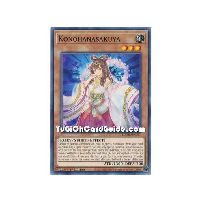 Konohanasakuya (Common) – Dawn of Majesty | Carta YUGIOH en México
