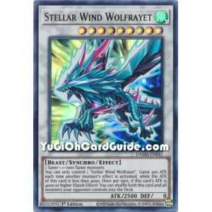 Stellar Wing Wolfrayet (Ultra Rare) – Dawn of Majesty | Carta YUGIOH en México