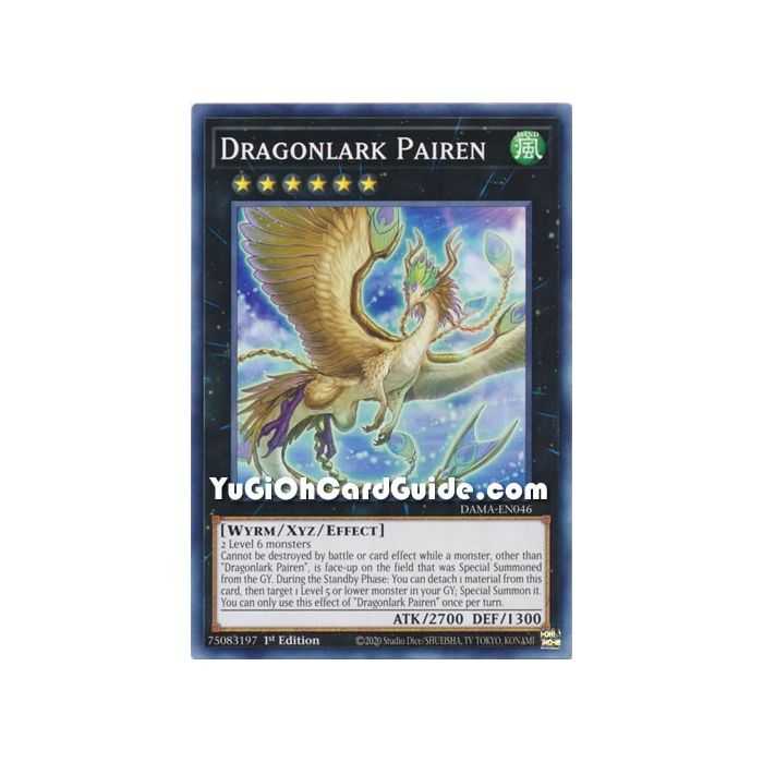 Dragonlark Pairen (Common) – Dawn of Majesty | Carta YUGIOH en México