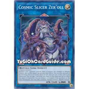 Cosmic Slicer Zer'oll (Common) – Dawn of Majesty | Carta YUGIOH en México