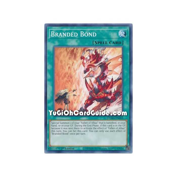 Branded Bond (Common) – Dawn of Majesty | Carta YUGIOH en México