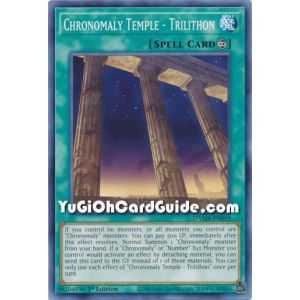 Chronomaly Temple - Trilithon (Common) – Dawn of Majesty | Carta YUGIOH en México