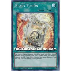 Ready Fusion (Secret Rare) – Dawn of Majesty | Carta YUGIOH en México