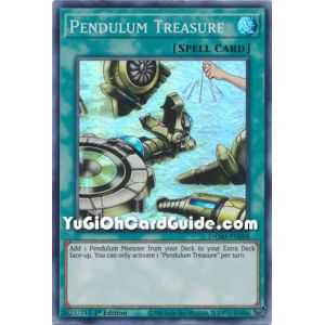 Pendulum Treasure (Super Rare) – Dawn of Majesty | Carta YUGIOH en México