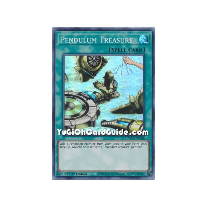 Pendulum Treasure (Super Rare) – Dawn of Majesty | Carta YUGIOH en México