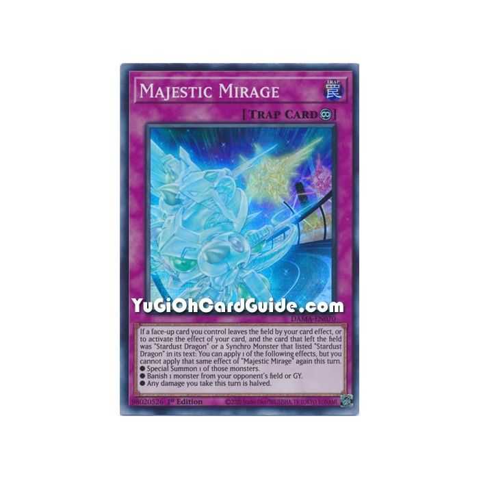 Majestic Mirage (Super Rare) – Dawn of Majesty | Carta YUGIOH en México