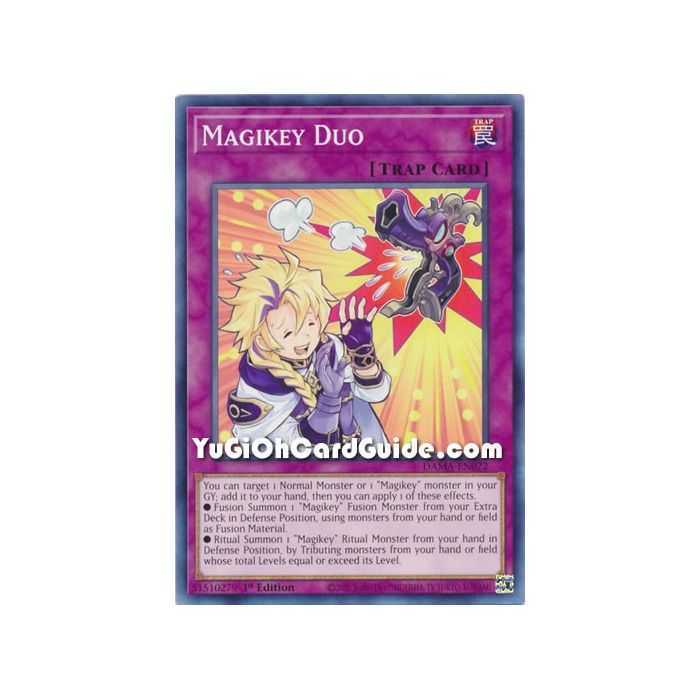 Magikey Duo (Common) – Dawn of Majesty | Carta YUGIOH en México