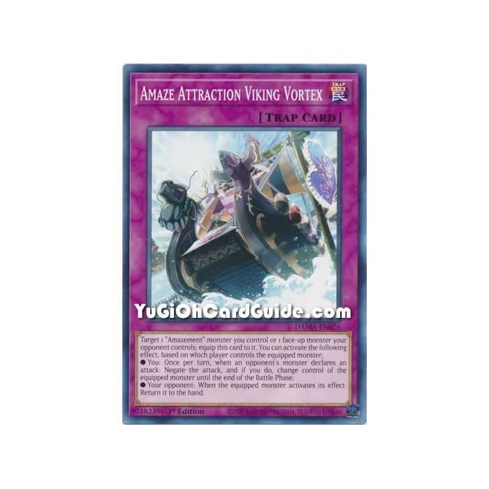 Amaze Attraction Viking Vortex (Common) – Dawn of Majesty | Carta YUGIOH en México