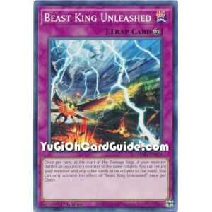 Beast King Unleashed (Common) – Dawn of Majesty | Carta YUGIOH en México