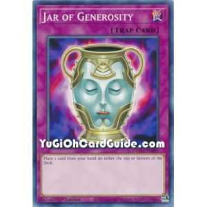 Jar of Generosity (Common) – Dawn of Majesty | Carta YUGIOH en México