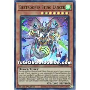 Beetrooper Sting Lancer (Ultra Rare) – Dawn of Majesty | Carta YUGIOH en México
