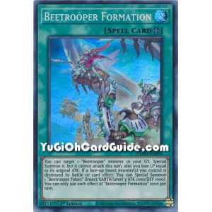 Beetrooper Formation (Super Rare) – Dawn of Majesty | Carta YUGIOH en México