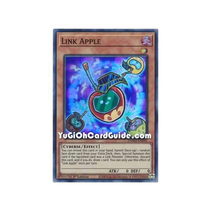Link Apple (Super Rare) – Dawn of Majesty | Carta YUGIOH en México