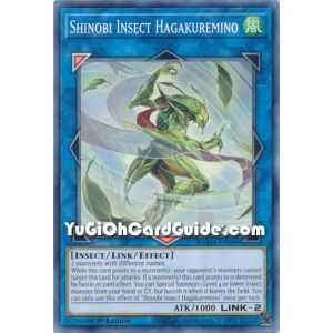 Shinobi Insect Hagakuremino (Common) – Dawn of Majesty | Carta YUGIOH en México