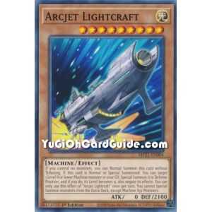Arcjet Lightcraft (Common) – 2021 Tin of Ancient Battles | Carta YUGIOH en México